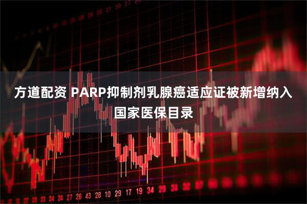 方道配资 PARP抑制剂乳腺癌适应证被新增纳入国家医保目录